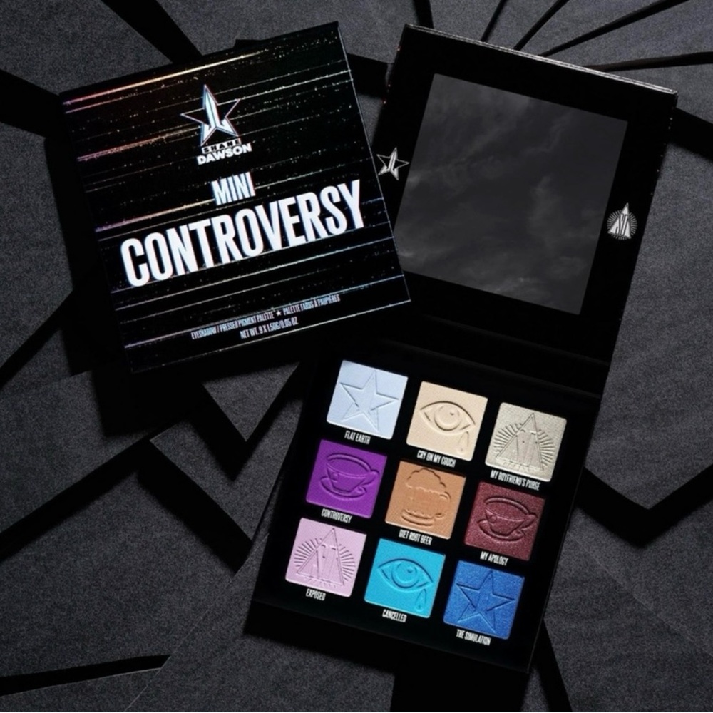 DISCONTINUED NIB Jeffree Staree and Shane Dawson Mini Controversy Palette